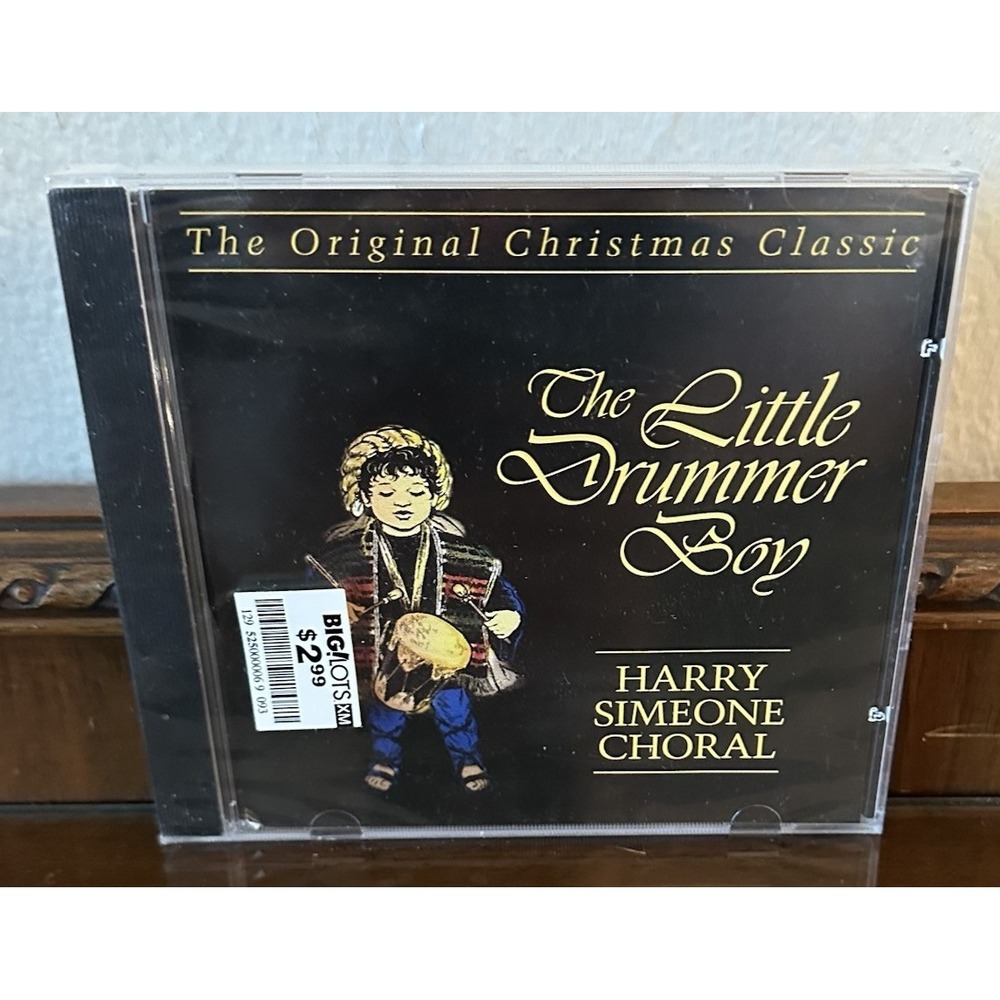 The Little Drummer Boy - Audio CD By Harry Simeone Choral - SEALED